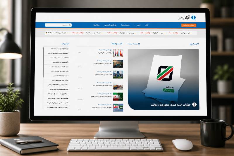 Ariwise — Business & Economic Content Platform - view 1